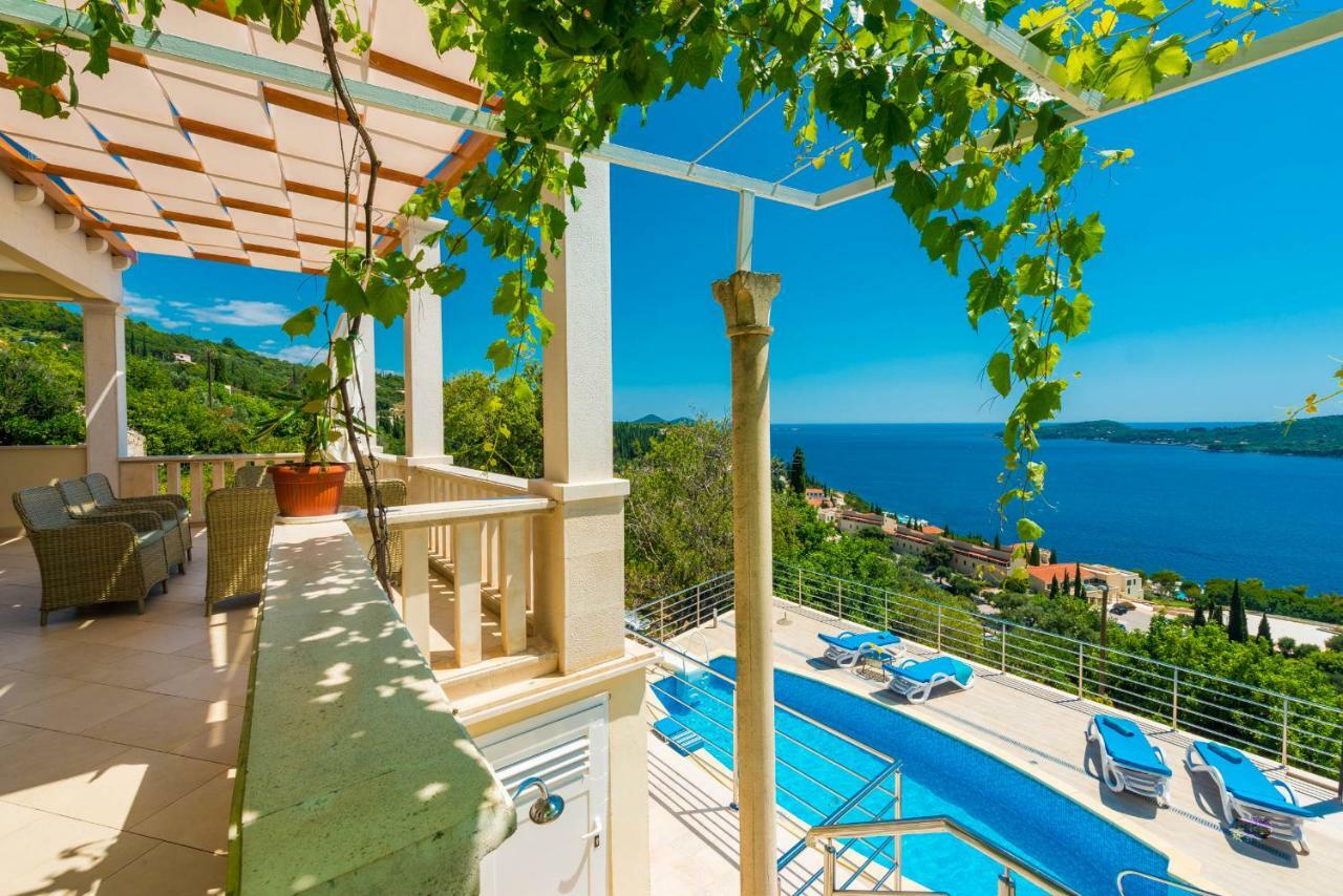 Villa Sunce Orasac Bagian luar foto
